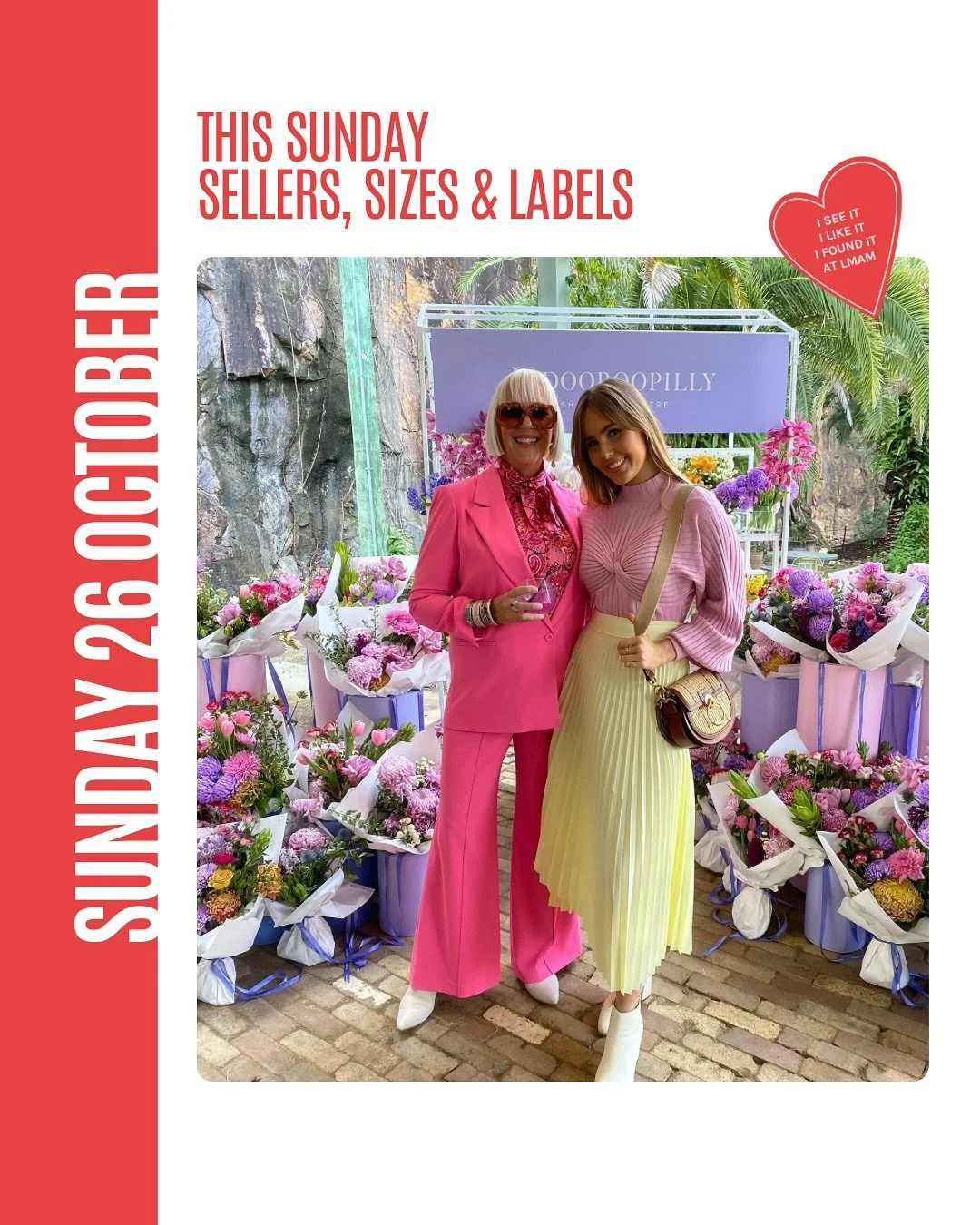 Don’t want to miss this line up this Sunday! 🫶🏼 Shop these gorgeous girls’ wardrobes plus sooo many more! 
Plus we’re back at Palm Beach - see @lovemeagainmarket_gc for all the details!☀️ 
Want to go explore both markets? See ou