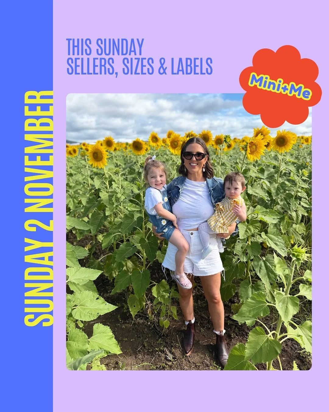 Our Mini+Me Market is back this Sunday at Morningside and Milton ☀️ Find an incredible range of pre-loved womenswear PLUS kids clothing, shoes and accessories. 🛍️ 
✨ 25+ NEW sellers at each venue
✨ Sizes 6 - 20 available and all your favourite desi