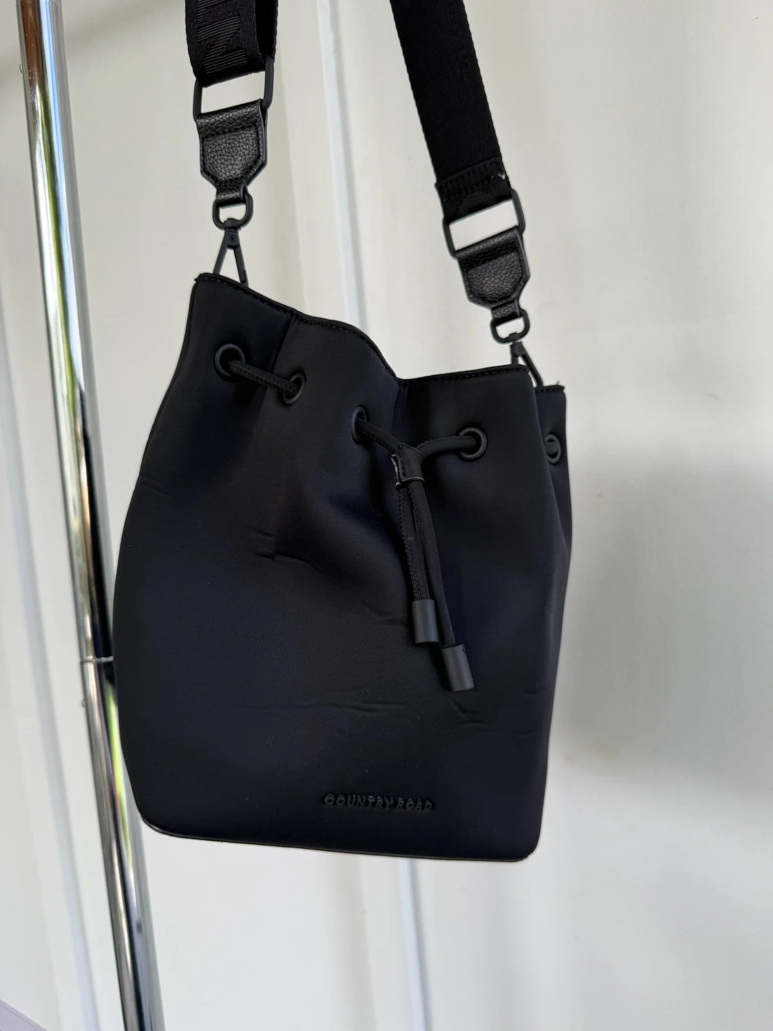 Country Road Neoprene Bucket Bag