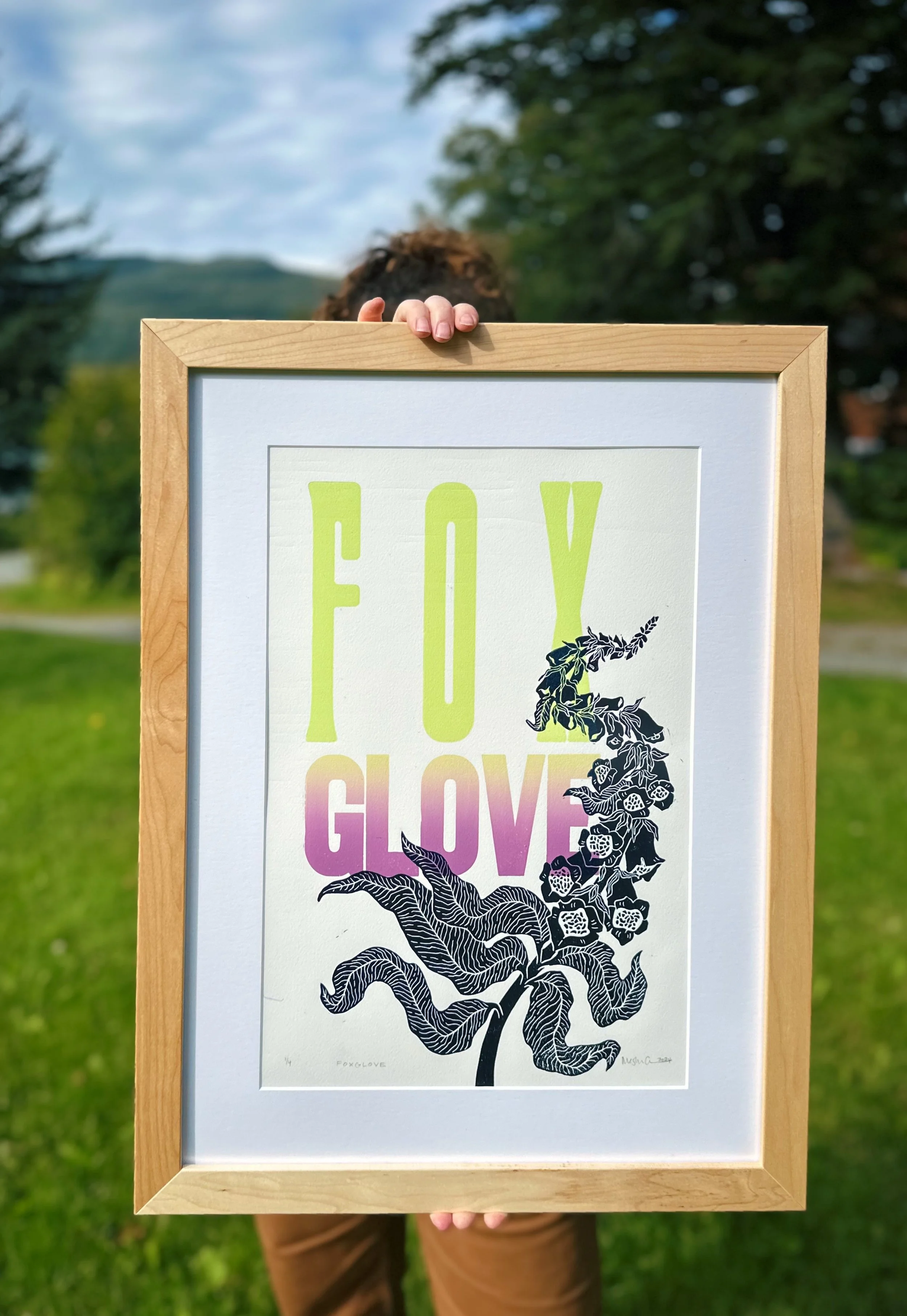 Foxglove Print