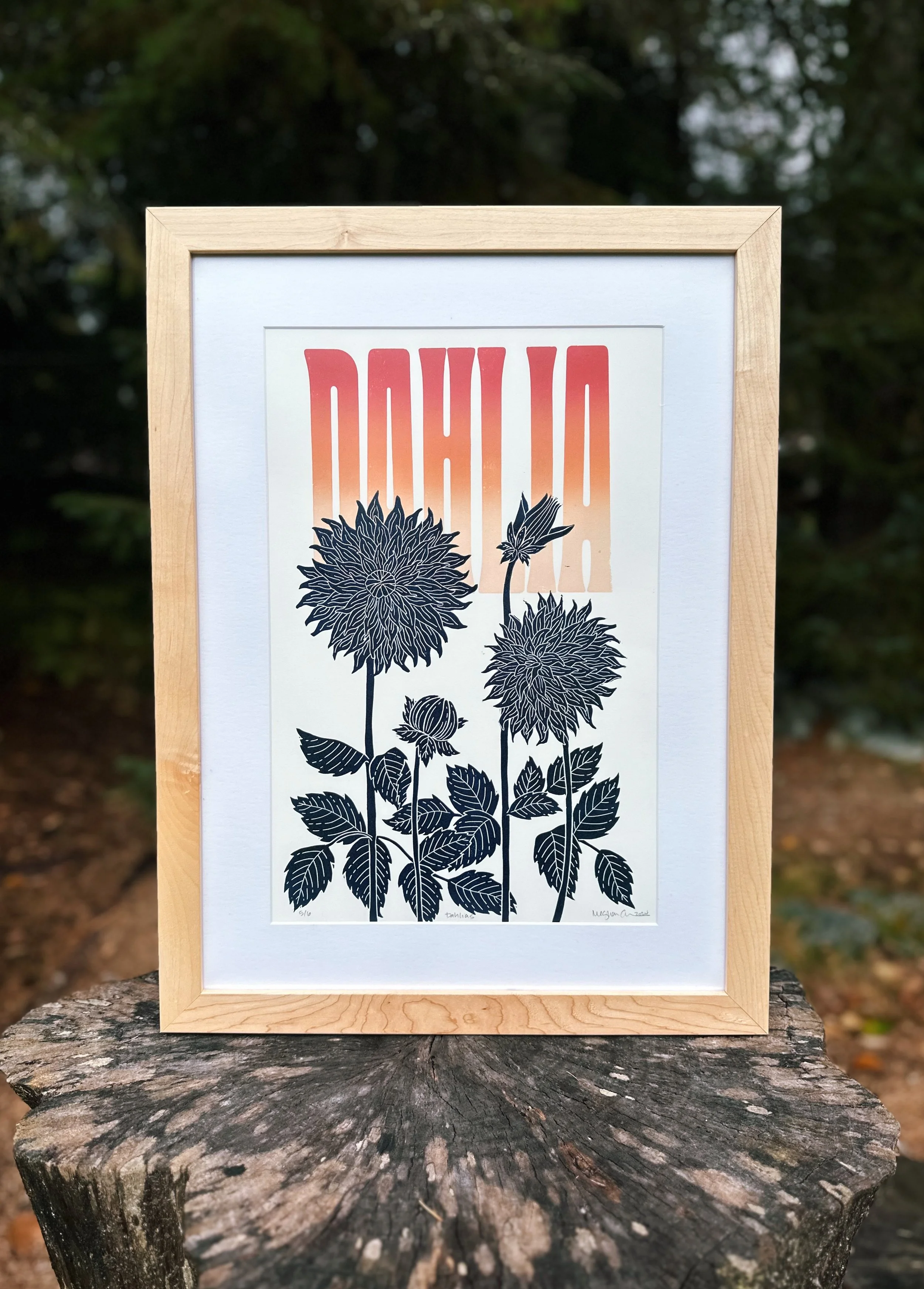 Dahlia Print