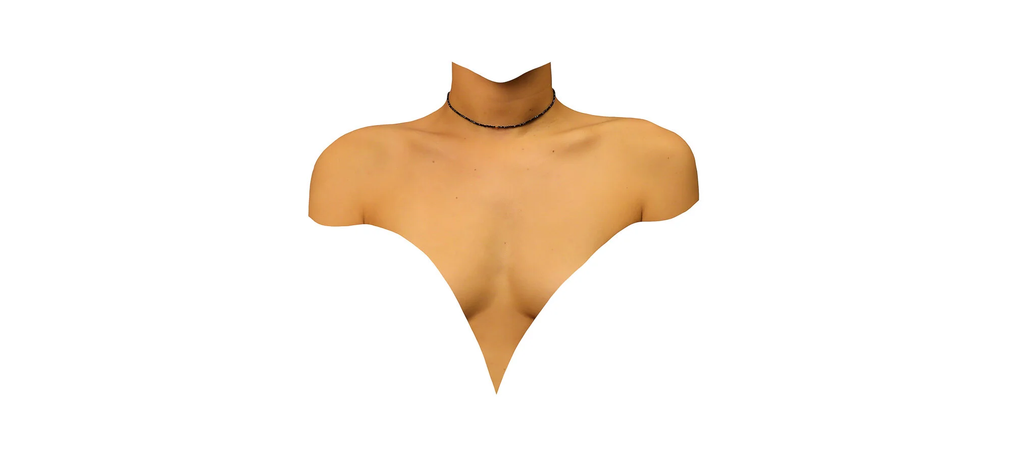 Black Centered Choker