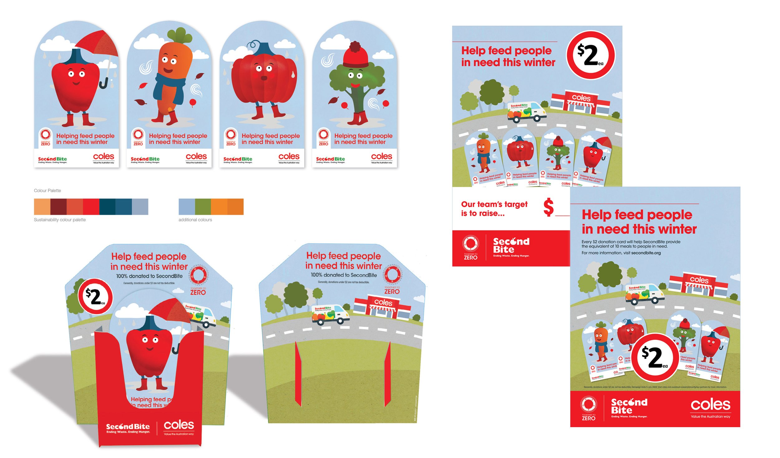 Retail: SecondBite and Coles charity initiative