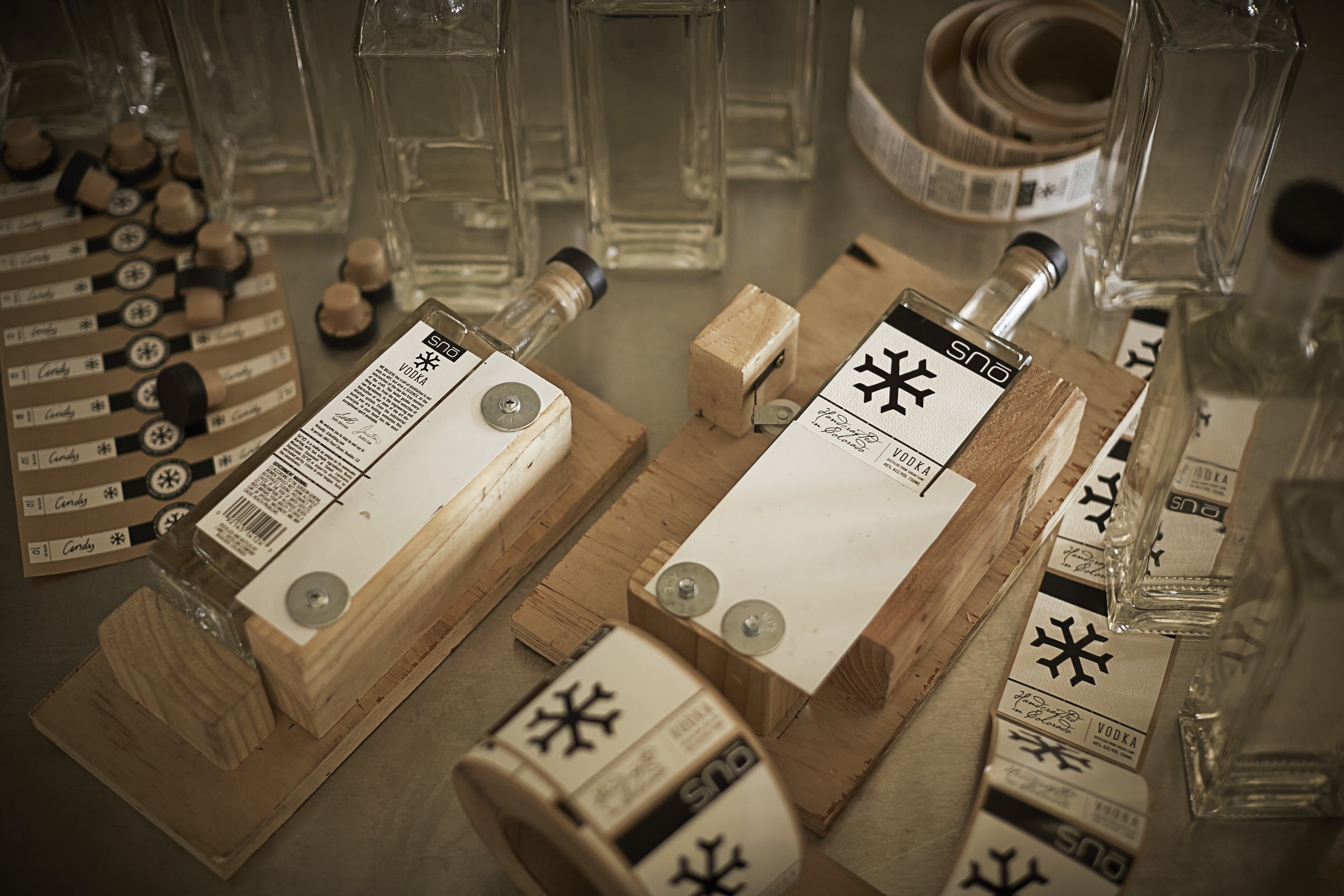 J&L Distilling Co brand identity and marketing photography