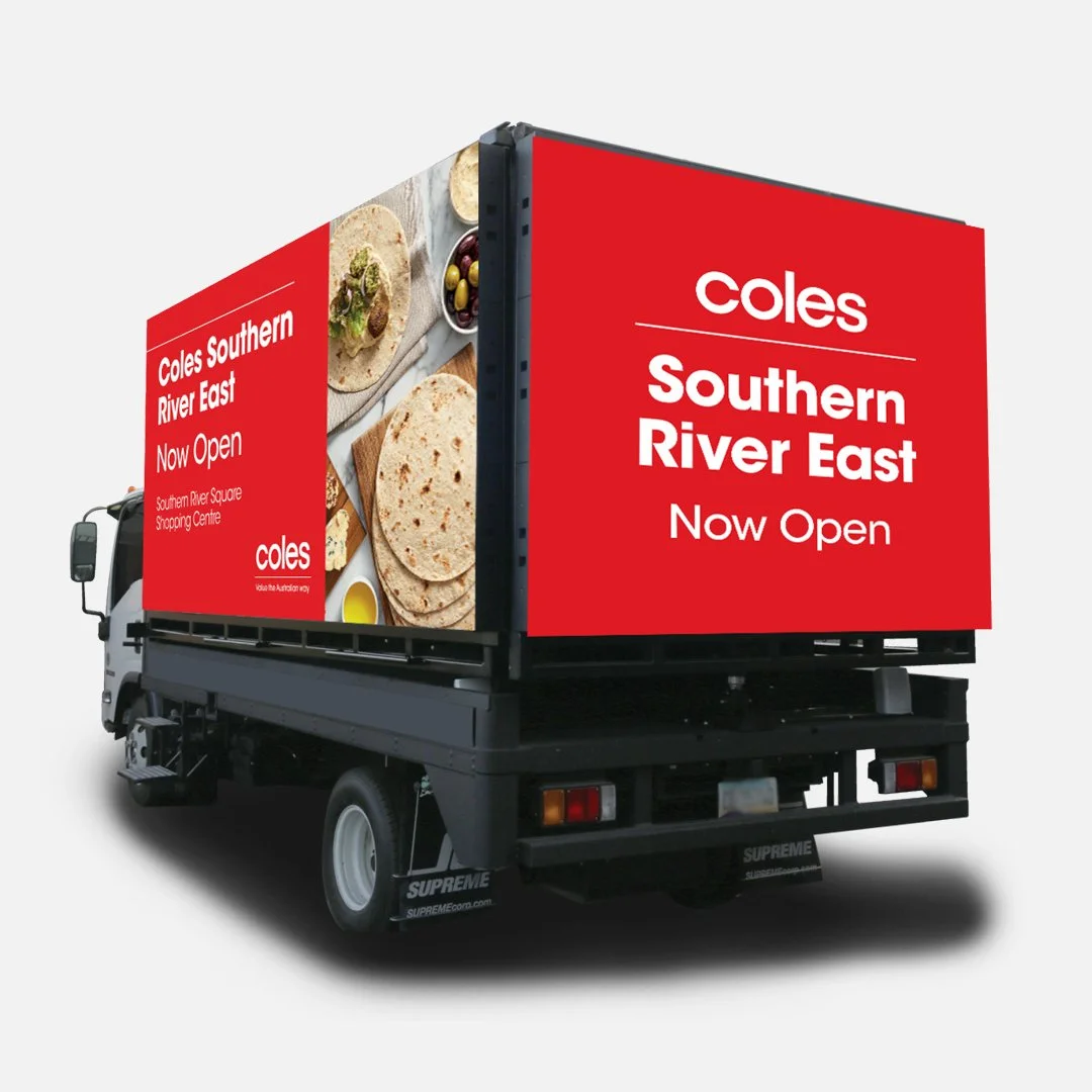 Coles Southern River East, Opening OOH Media