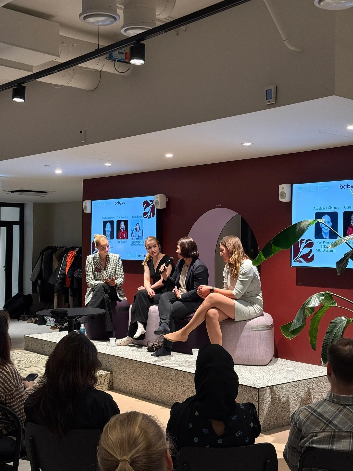 Women in Ventures was a success! 💫
In this event we organized together with @silta_program, @babyvc.official, and @wednesday.community, we explored what it takes to step outside your comfort zone and build something from scratch. So many ambitious a