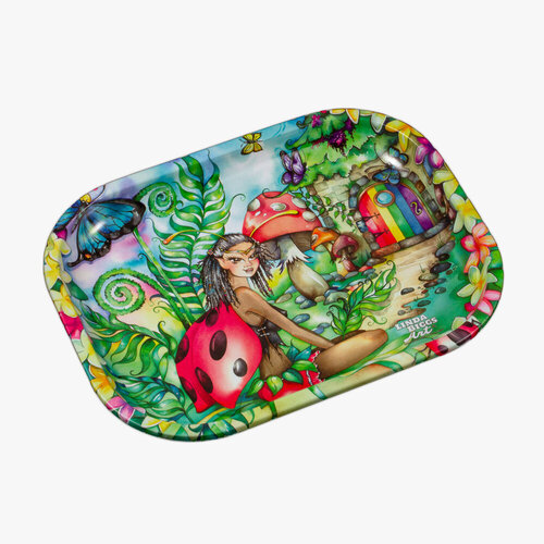 Cannabis Products Art, Feminine Weed & Rolling Tray