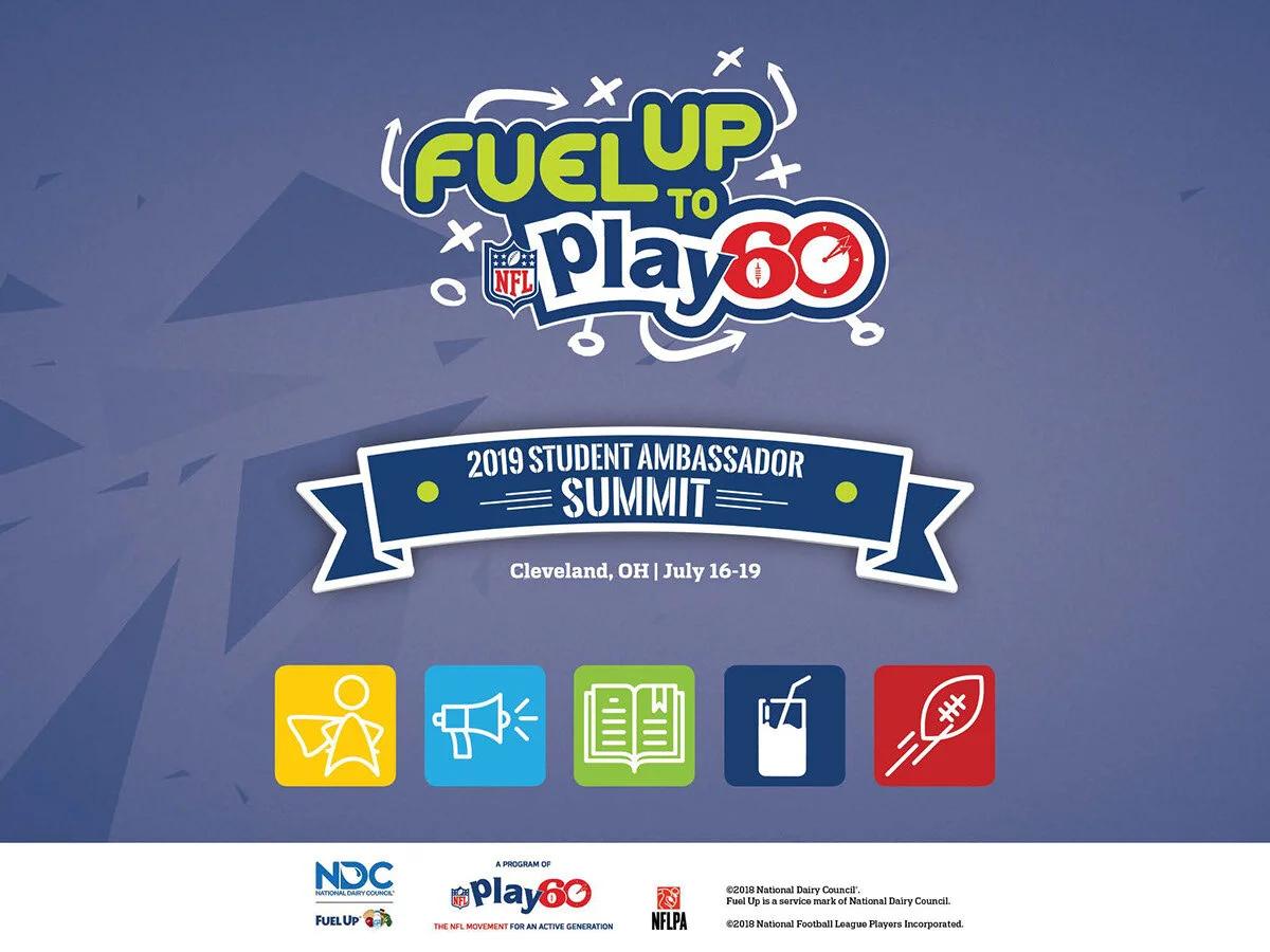 NFL Fuel Up to Play 60 App: UX / UI, Marketing