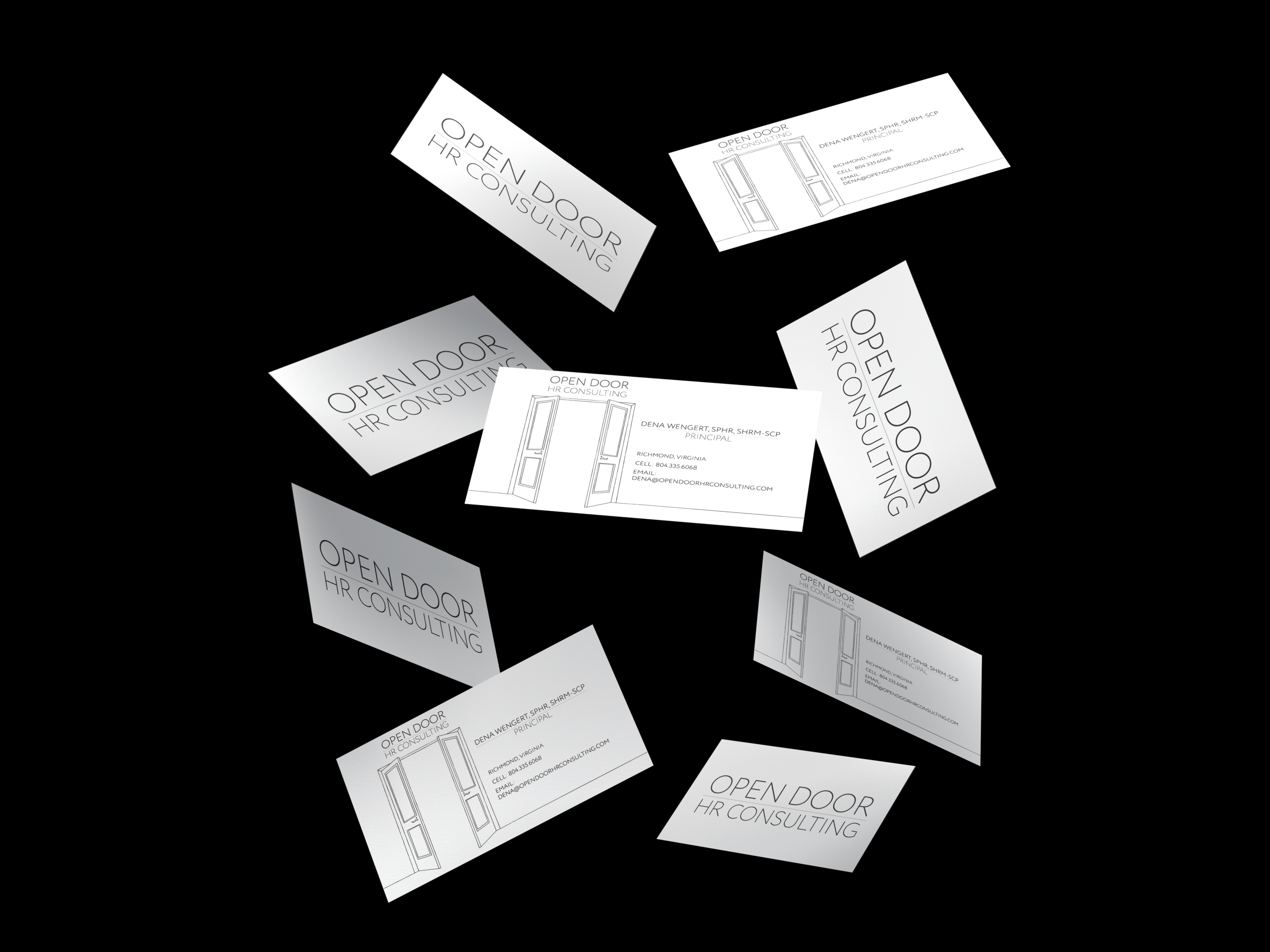 Open Door HR Consulting - Business Cards