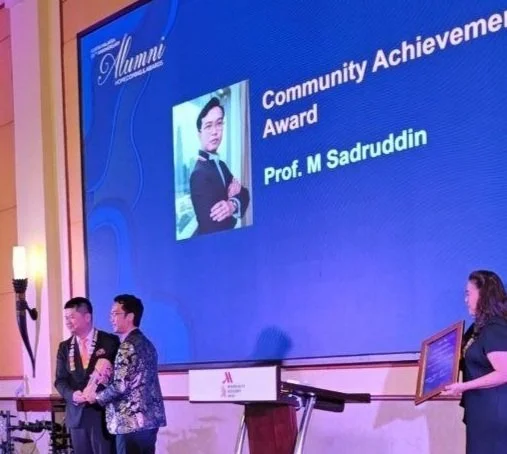 Celebrating Our Founder’s Community Achievement Award from Curtin University Malaysia