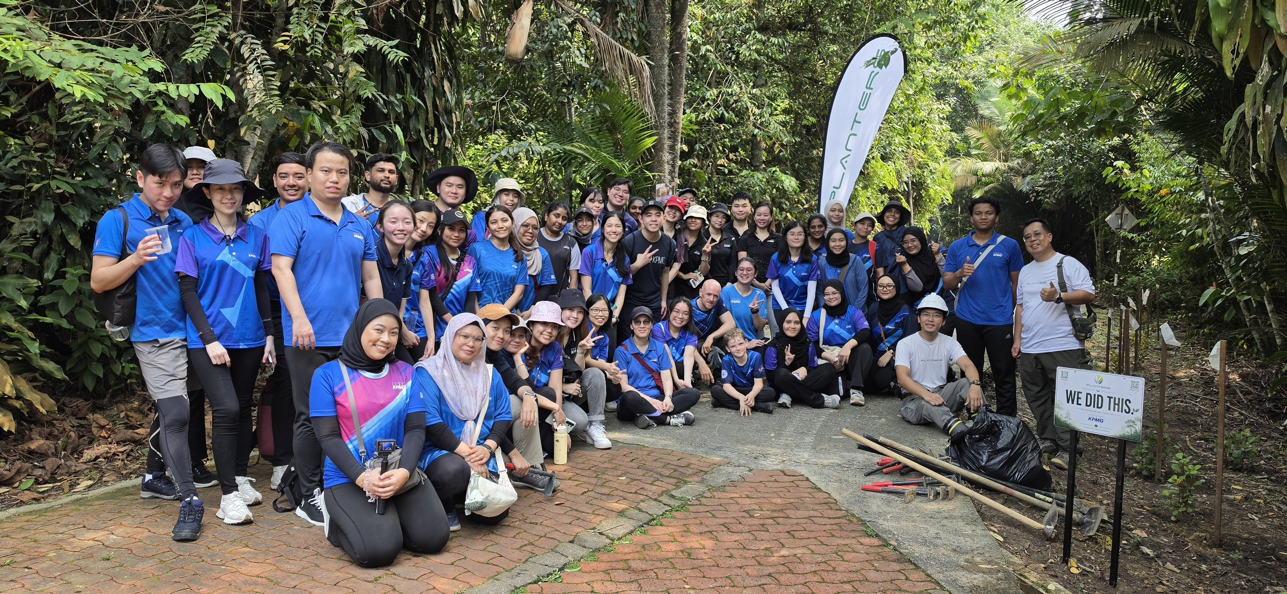 KPMG in Malaysia Expands Nature Action to Life on Land with Planters at Bukit Cerakah