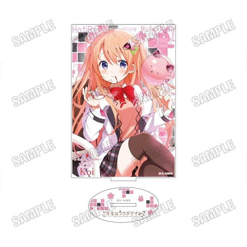 "Is the Order a Rabbit? BLOOM" Acrylic Stand Cocoa