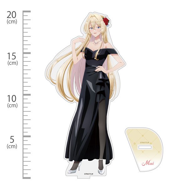 “There's No Freaking Way I'll be Your Lover! Unless...” Mai Large Acrylic Stand Party Dress