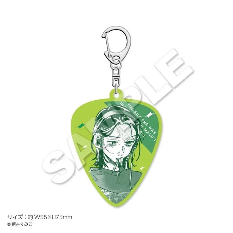 “The Guy She Was Interested in Wasn't a Guy at All” Acrylic Keychain Version 3