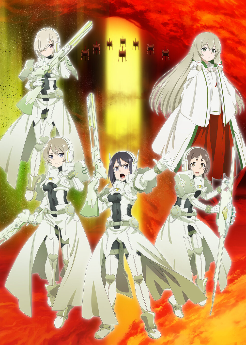 Yuki Yuna Is A Hero” Anime Reveals New Character Visuals For Season 3 —  Yuri Anime News 百合