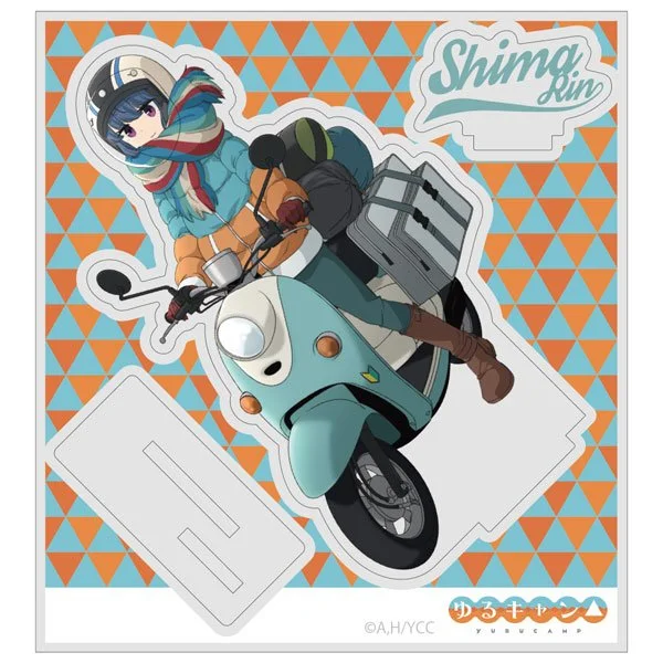 “Laid-Back Camp” Acrylic Stand Rin Shima