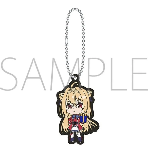 “The Vexations of a Shut-In Vampire Princess” Terakomari Gandesblood Rubber Keychain