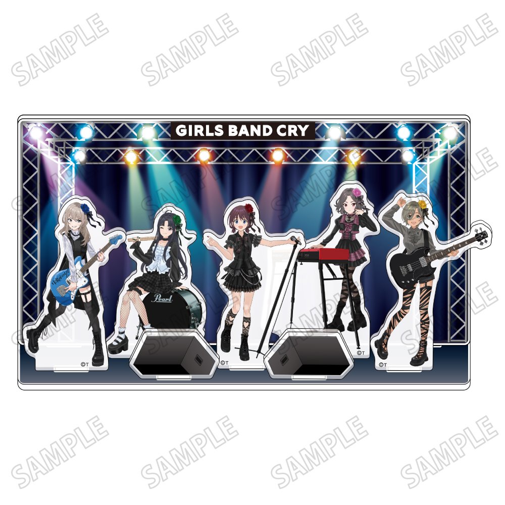 “Girls Band Cry” Acrylic Stand Diorama