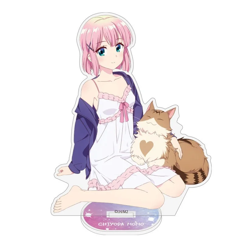 "The Demon Girl Next Door" 2nd Season 2nd Season Momo Chiyoda Acrylic Stand Sleep Over Version