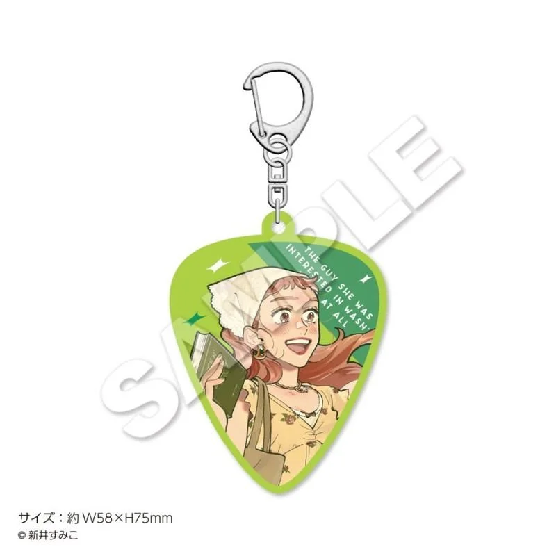 “The Guy She Was Interested in Wasn't a Guy at All” Acrylic Keychain Version 5