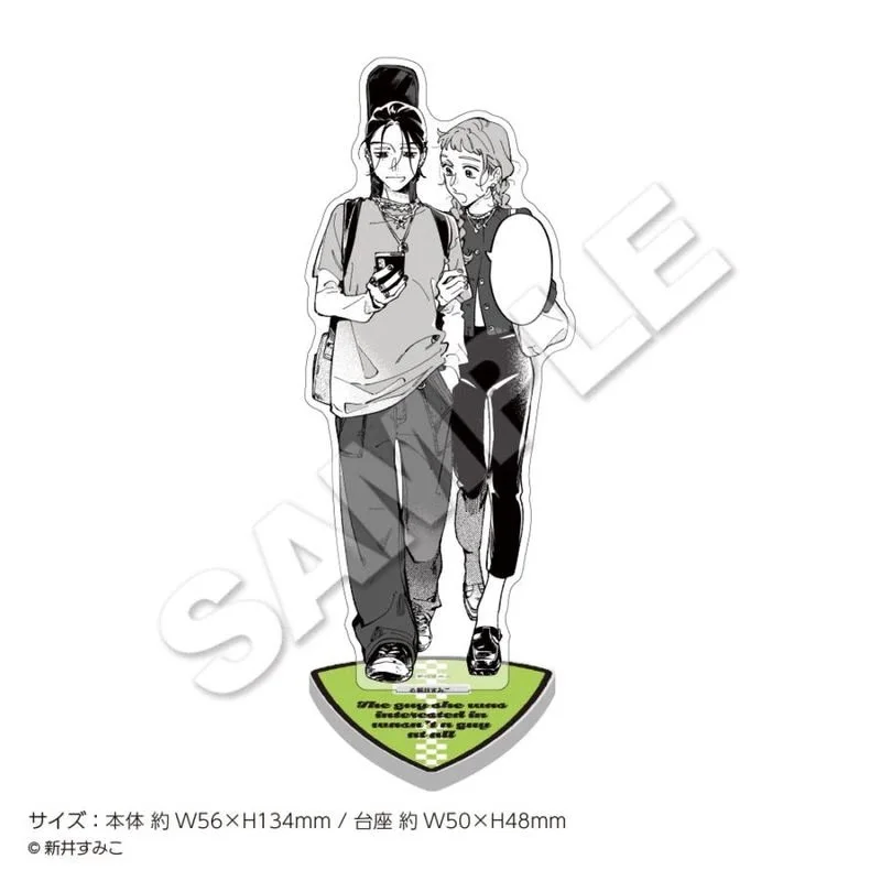 “The Guy She Was Interested in Wasn't a Guy at All” Acrylic Stand Version 2