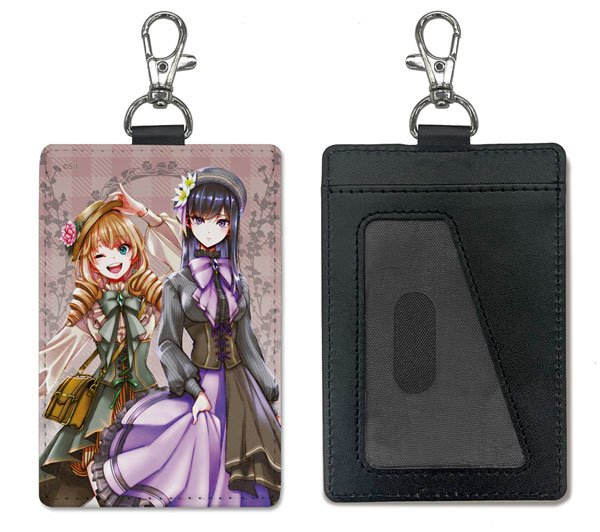 “Citrus” Mug Pass Case Afternoon Tea Version (w/Swivel Snap Hook)