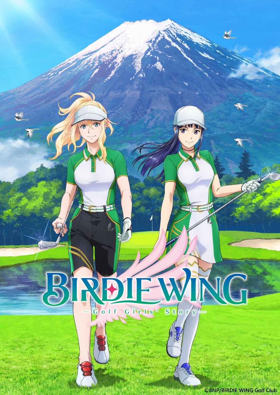“Birdie Wing -Golf Girls' Story-” Season 2 Releases 1st Trailer — Yuri Anime News 百合