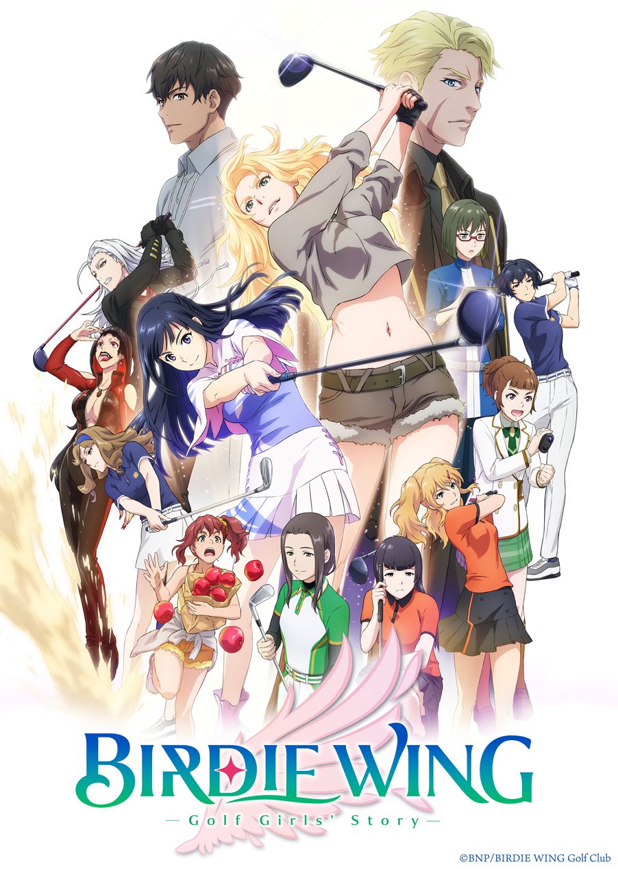 Birdie Wing -Golf Girls' Story-” Announces April 2022 Premiere With Visual  And Promo Videos — Yuri Anime News 百合