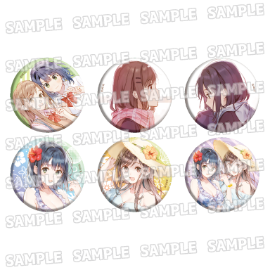 “Adachi and Shimamura” Tin Badge Collection 6 Pack (Blind Box)