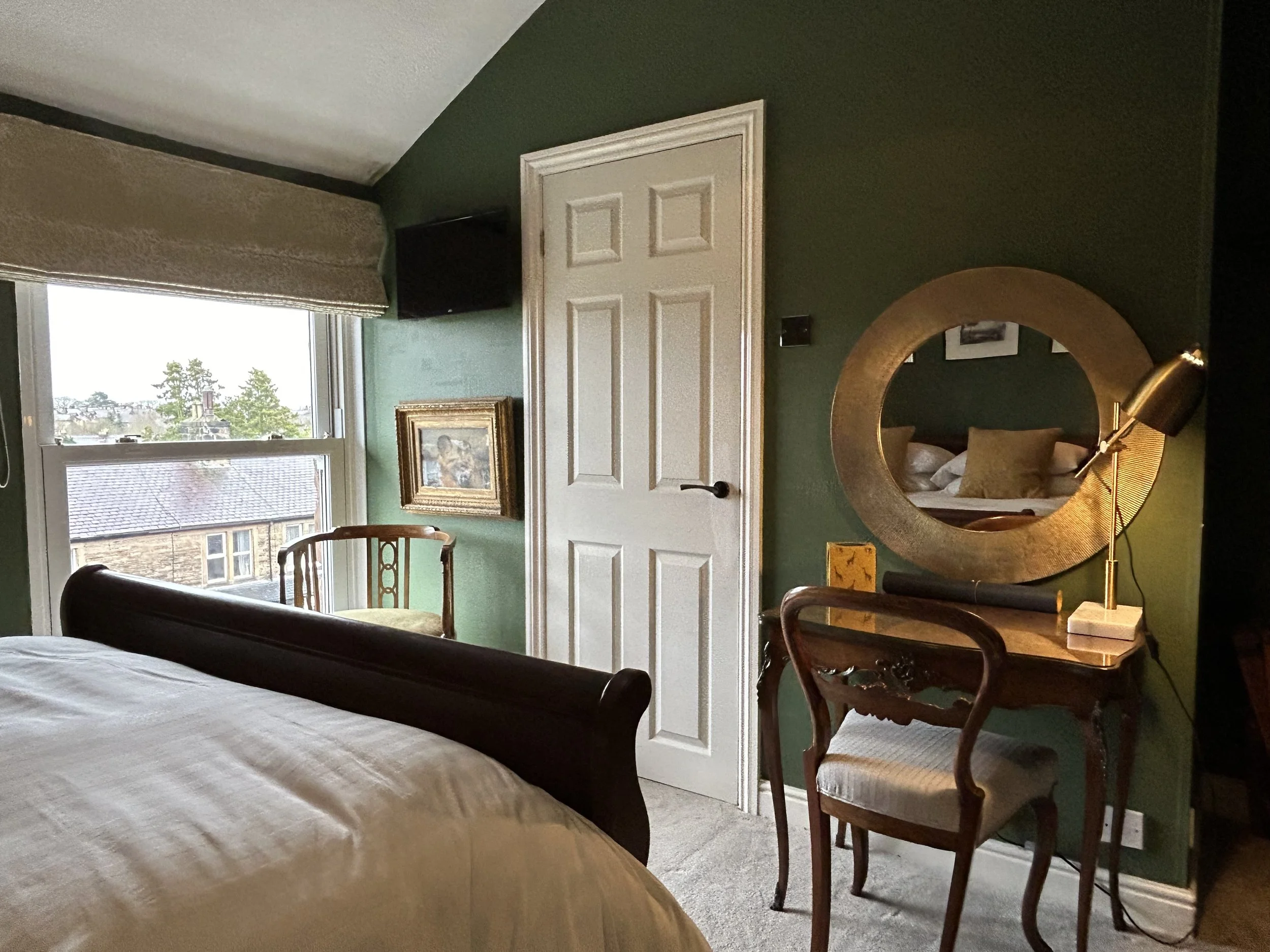 Eastward aspect - watch the sunrise.