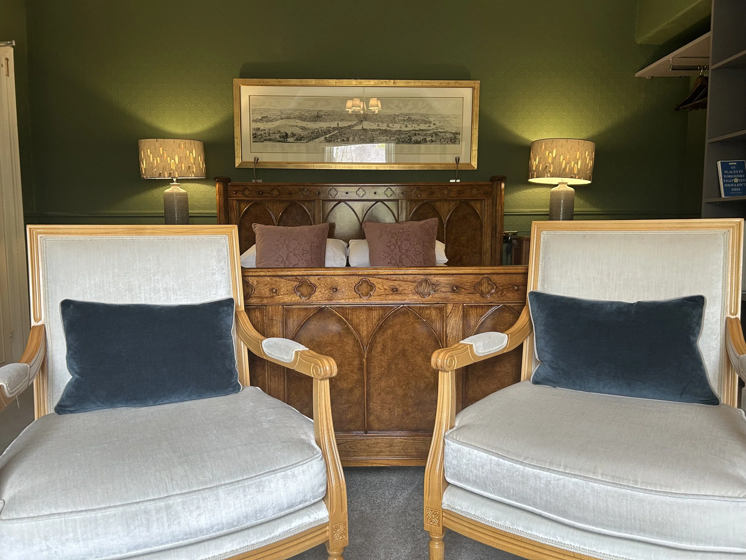 Second floor super king size bed.