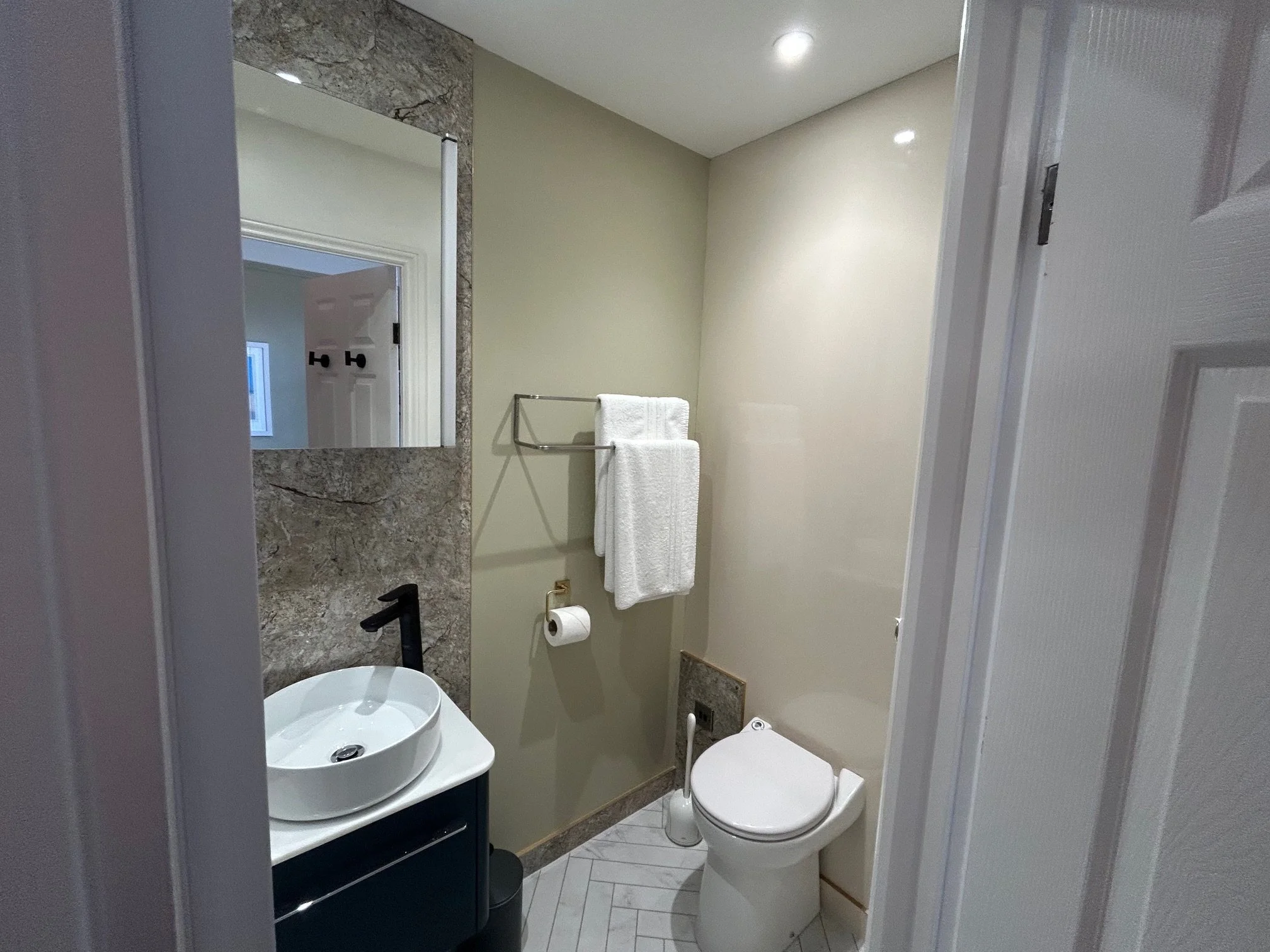 En suite shower room