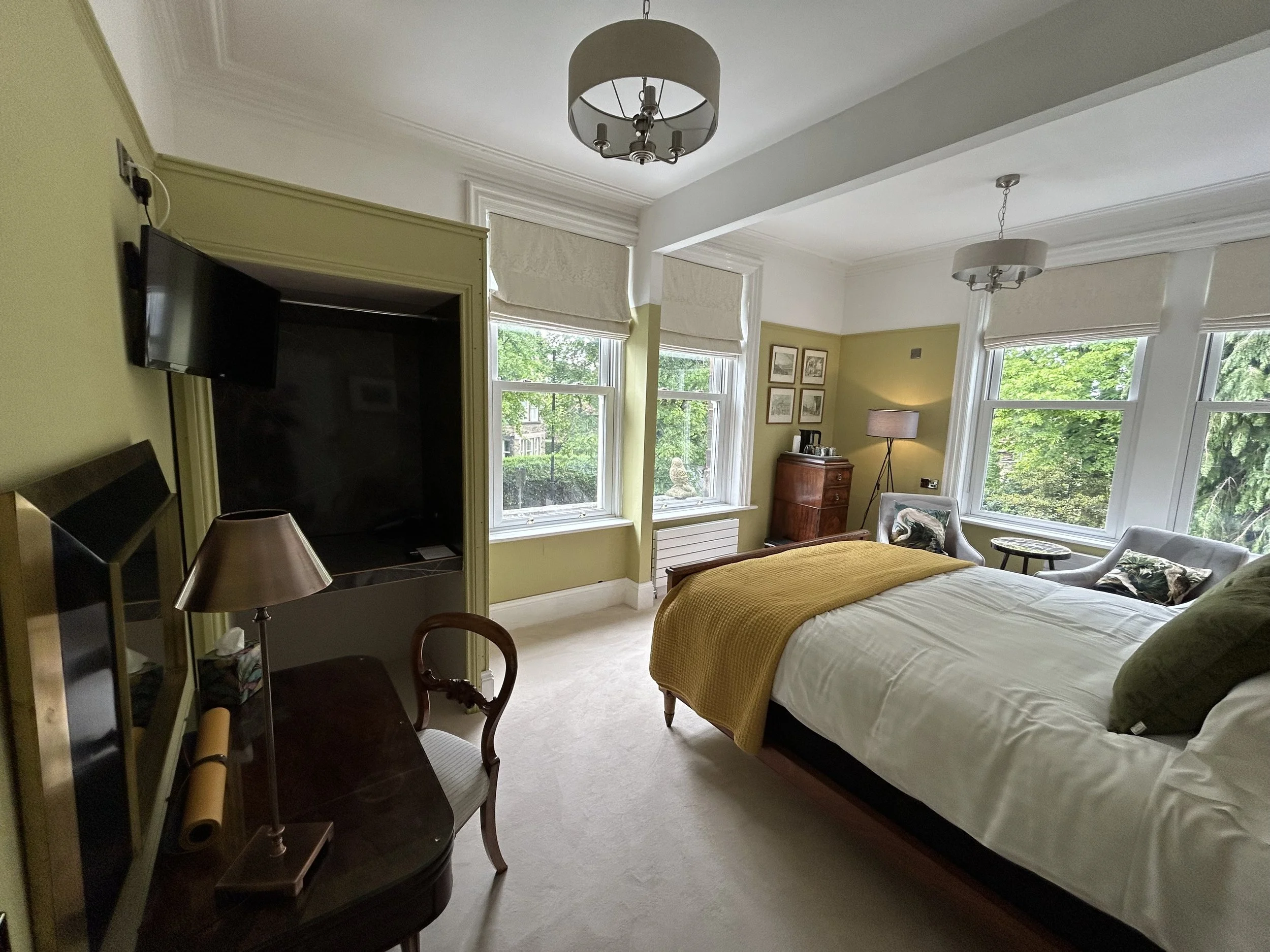 Ample built-in storage.