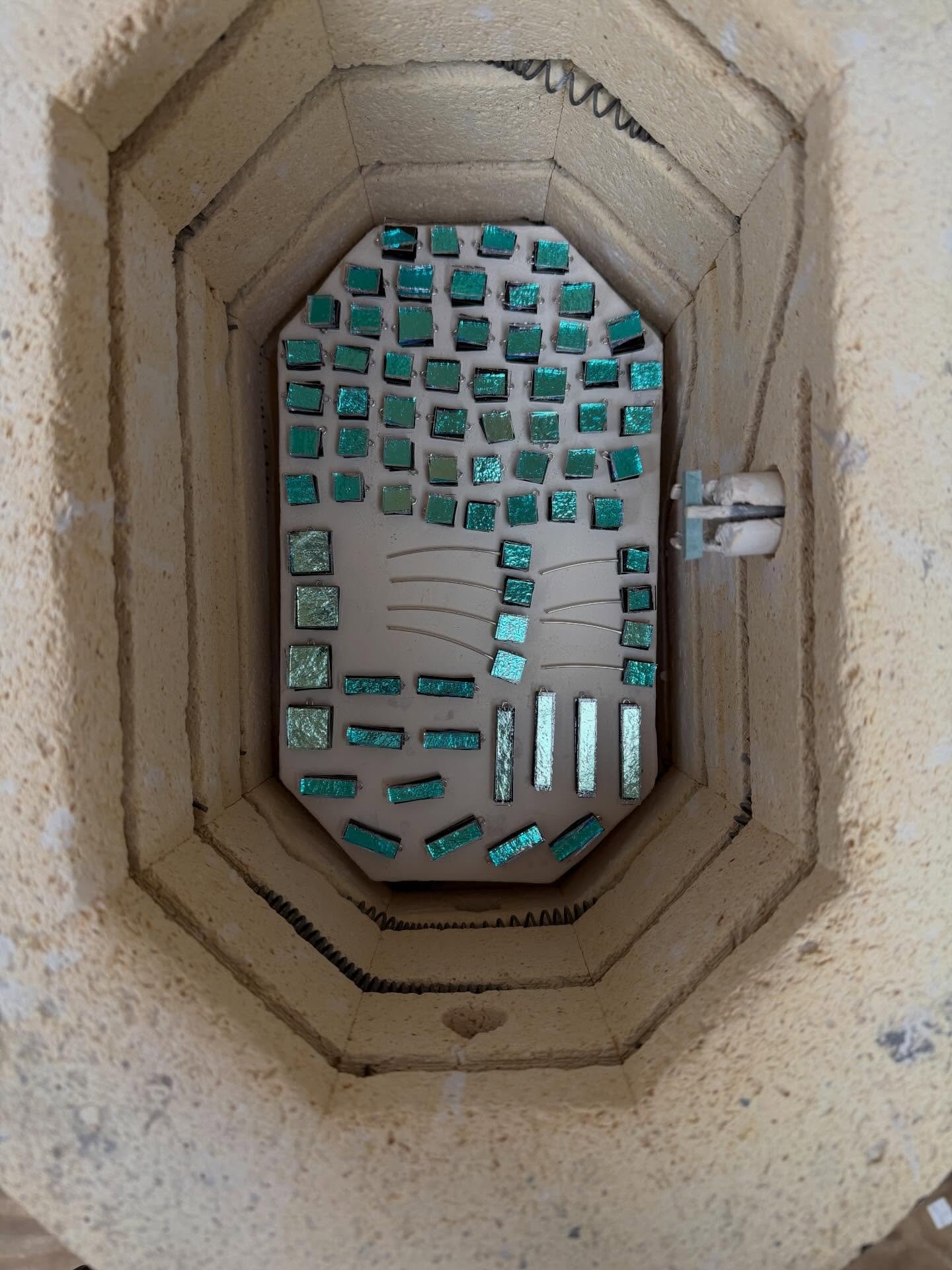 Starwater in the kiln!