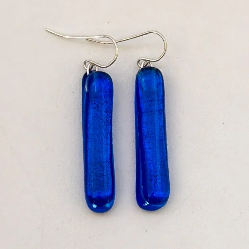 Blue on Blue Earrings
