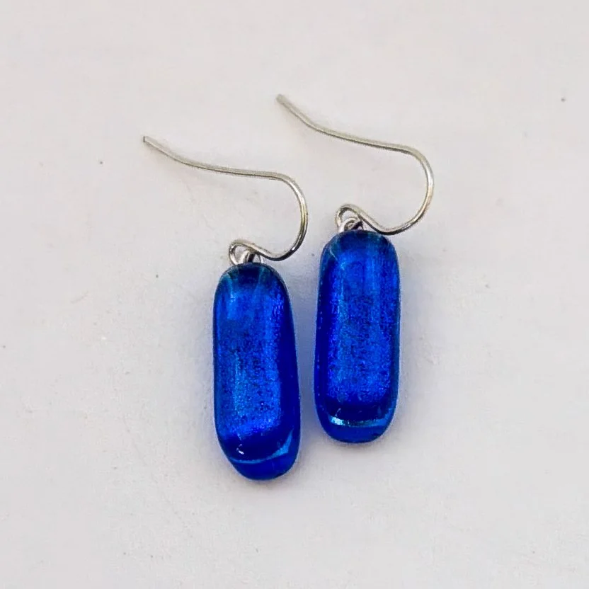 Blue on Blue Earrings