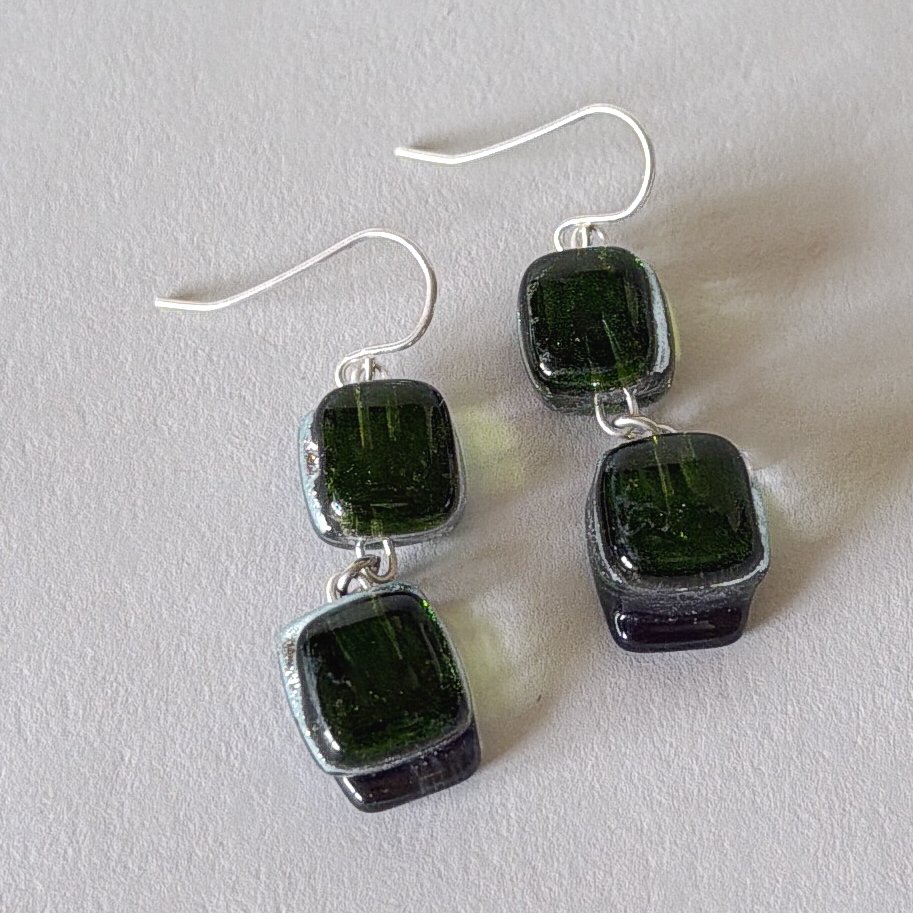 Bottlegreen Earrings