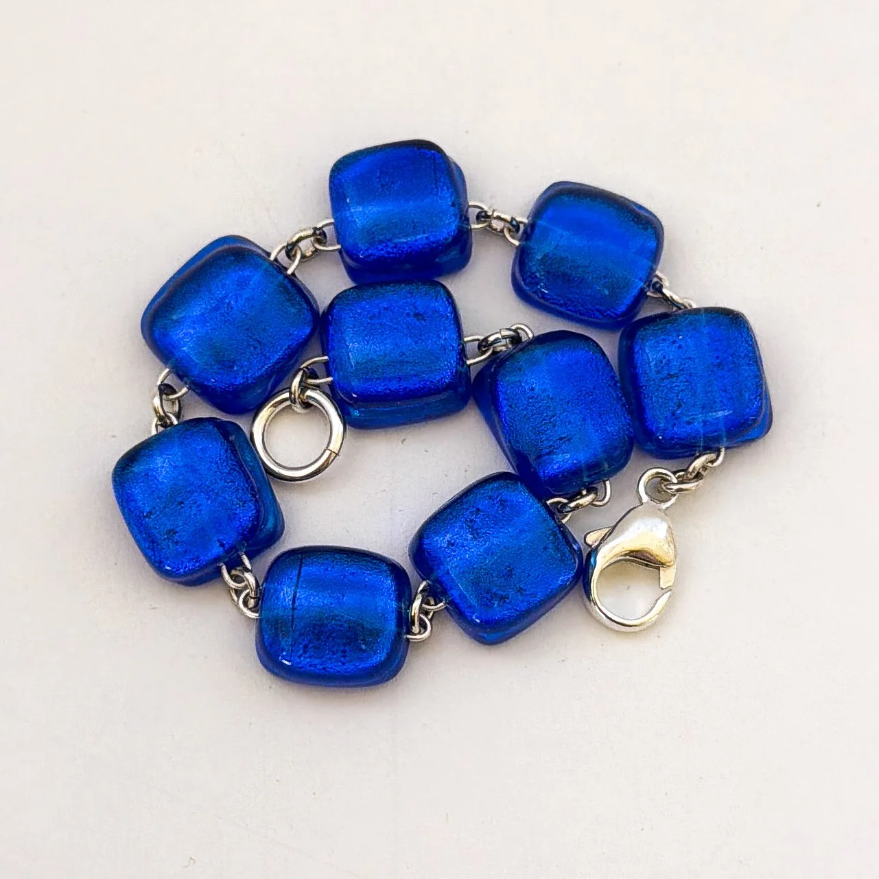 Blue on Blue Bracelet