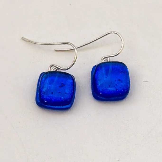 Blue on Blue Earrings