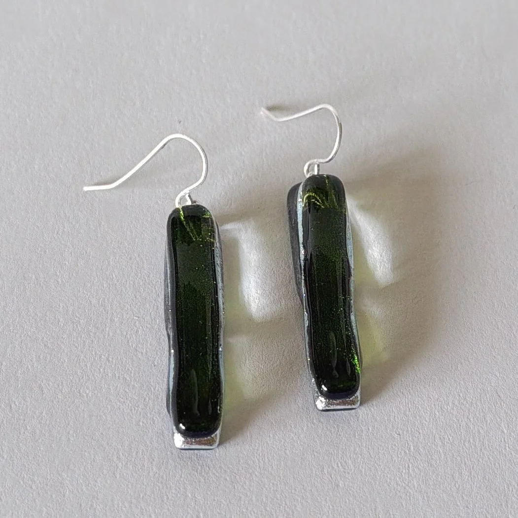 Bottlegreen Earrings