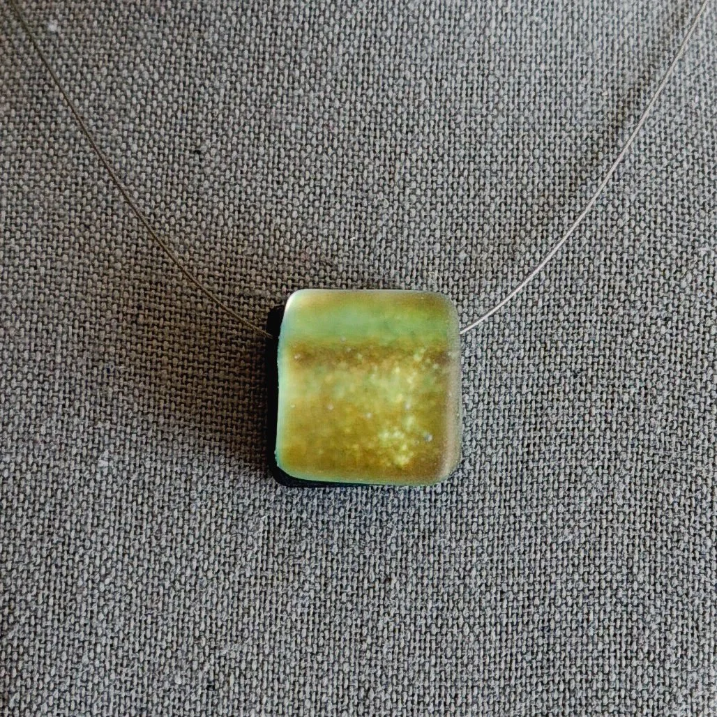 Gilded Moss Necklaces