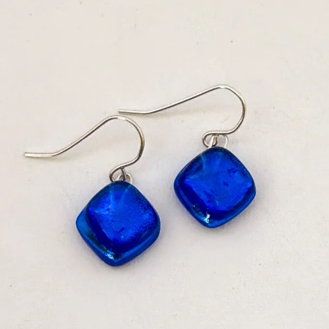 Blue on Blue Earrings