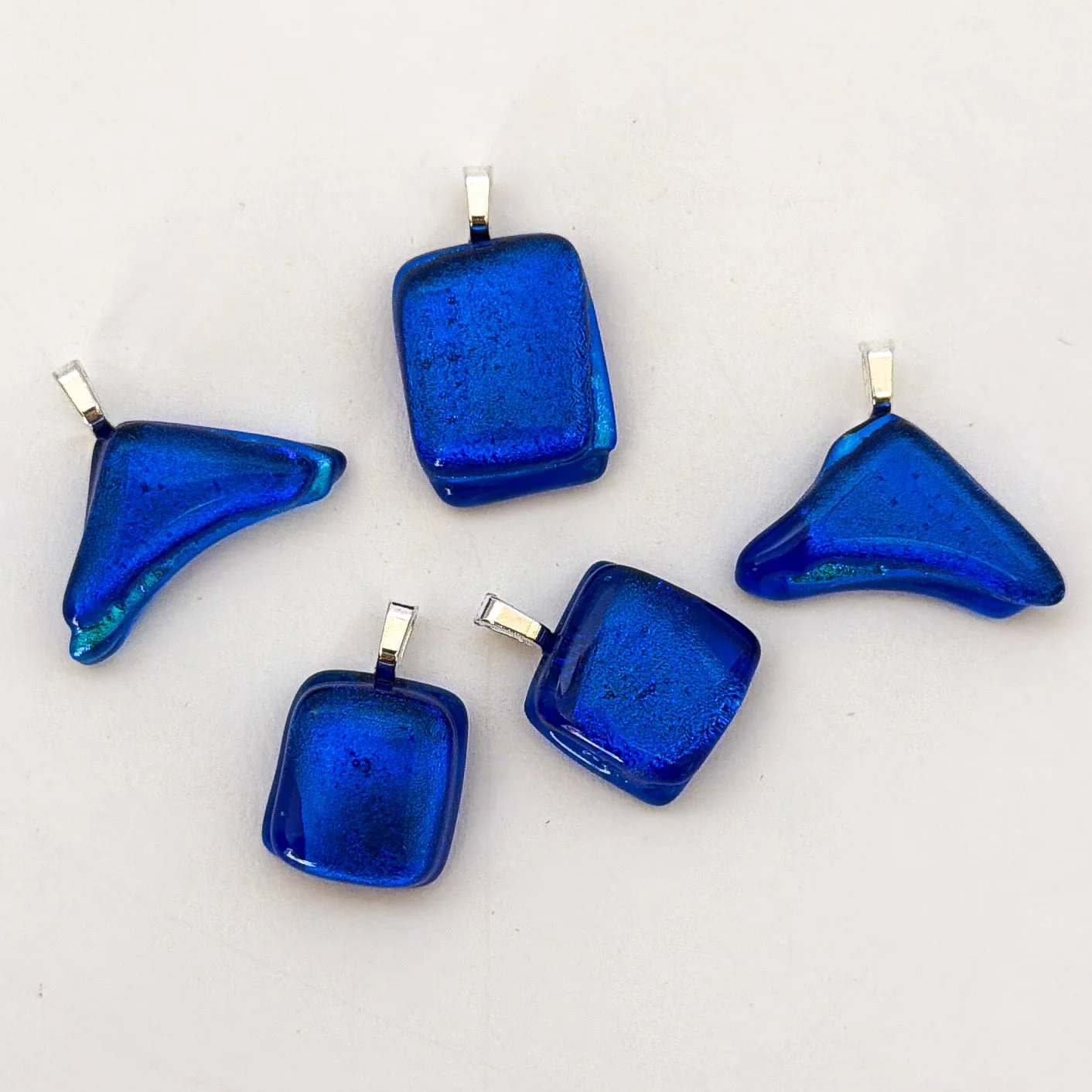 Blue on Blue Petite Pendant
