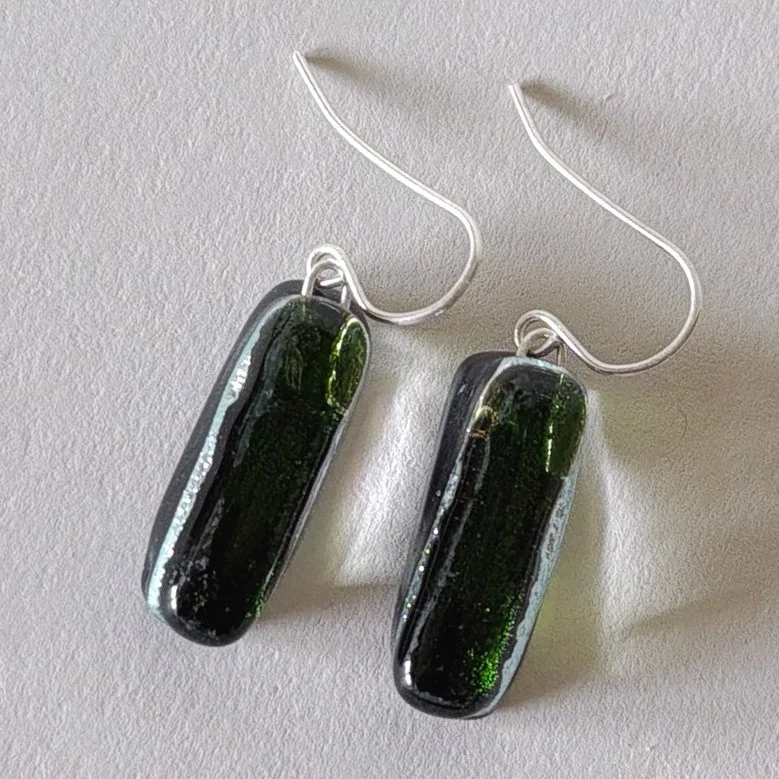 Bottlegreen Earrings