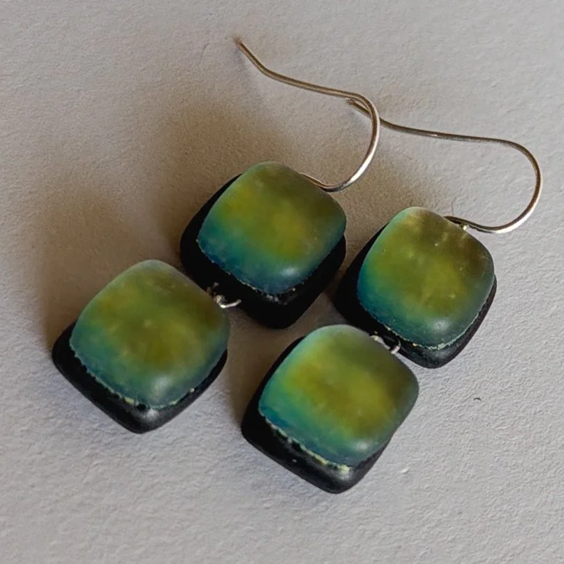 Gilded Moss Earrings
