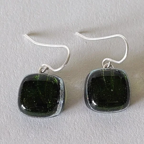 Bottlegreen Earrings