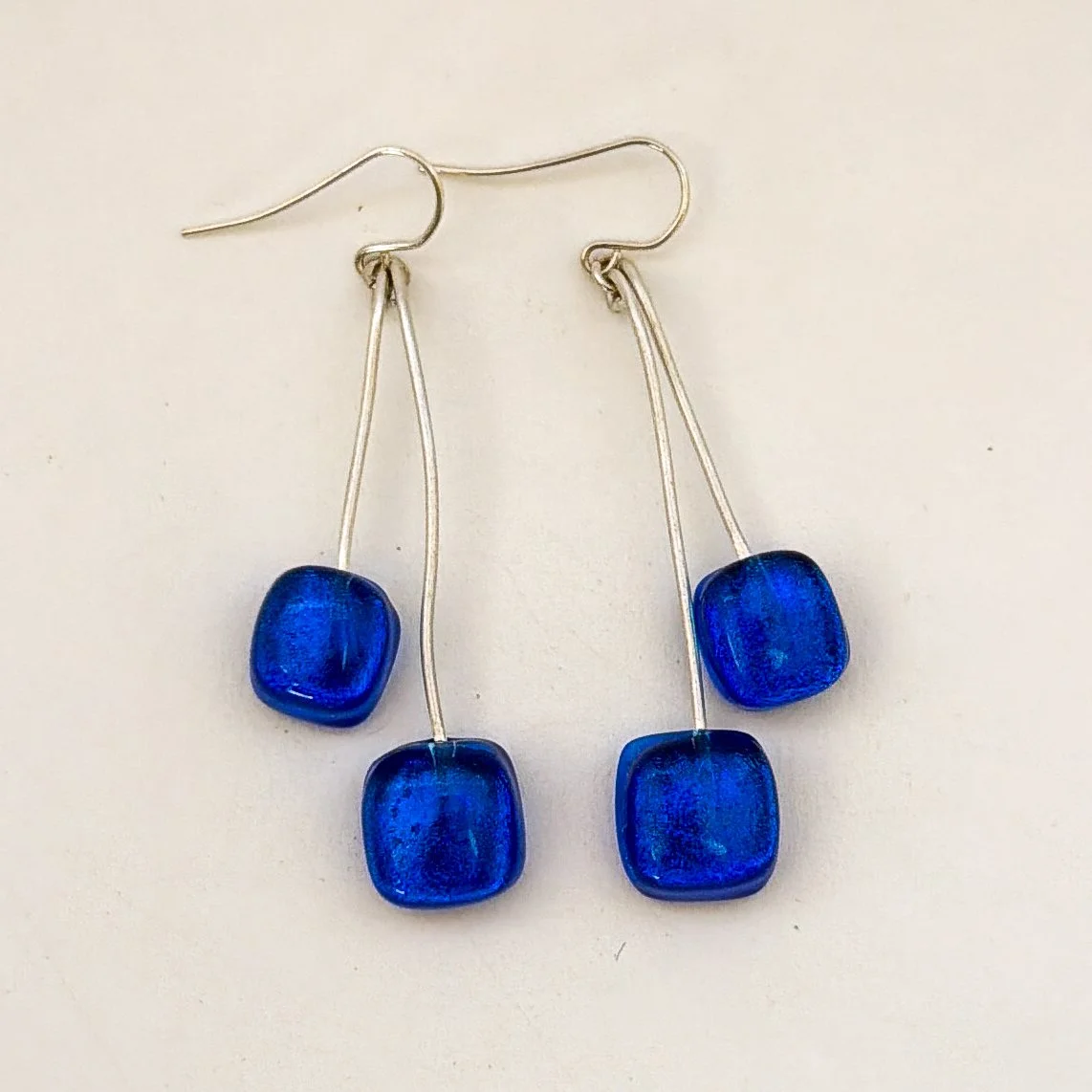 Blue on Blue Earrings