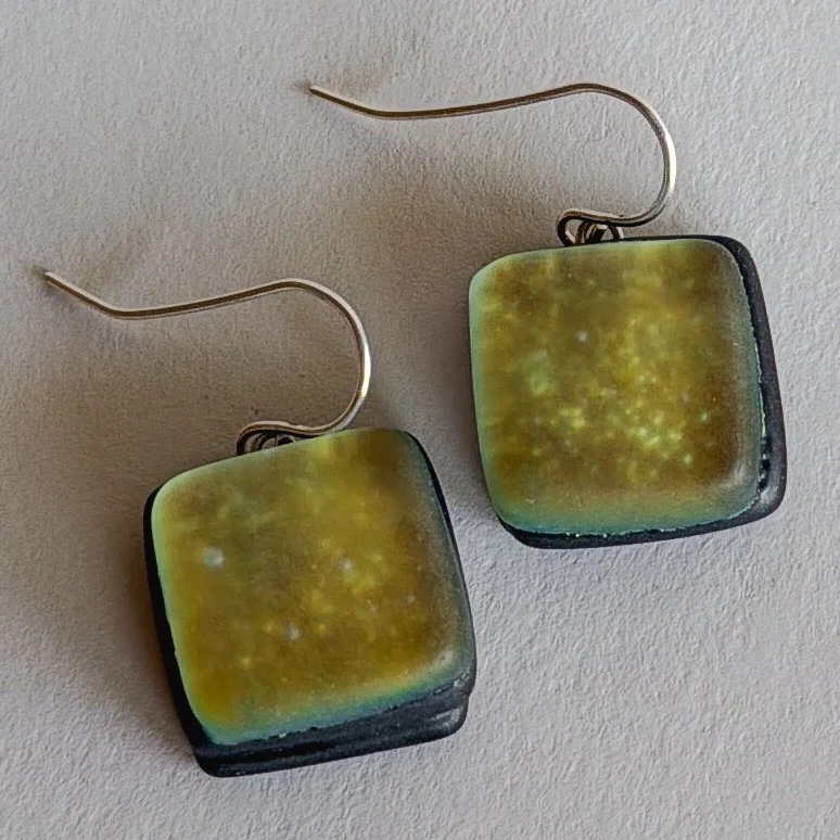 Gilded Moss Earrings