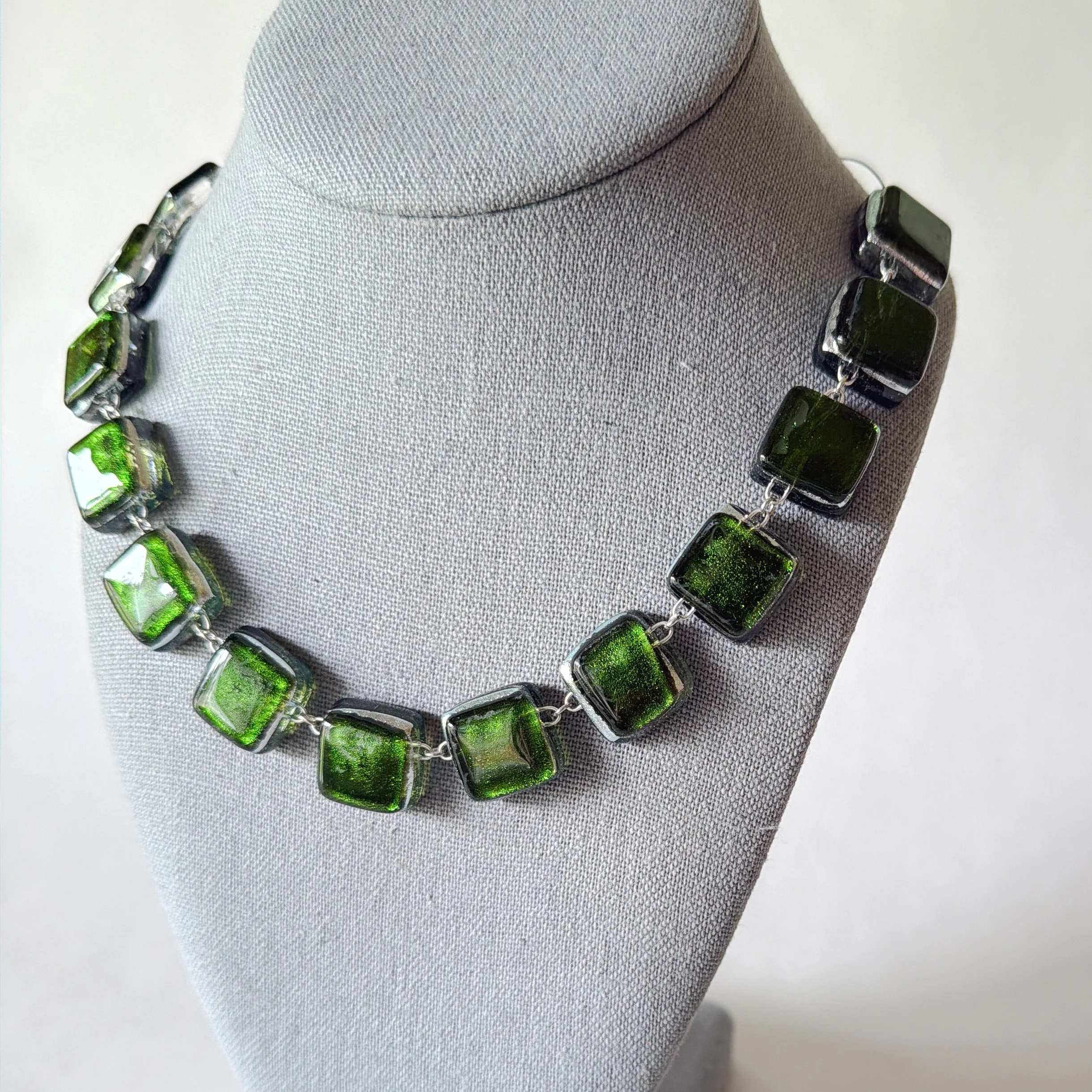Bottlegreen Rivière Necklace