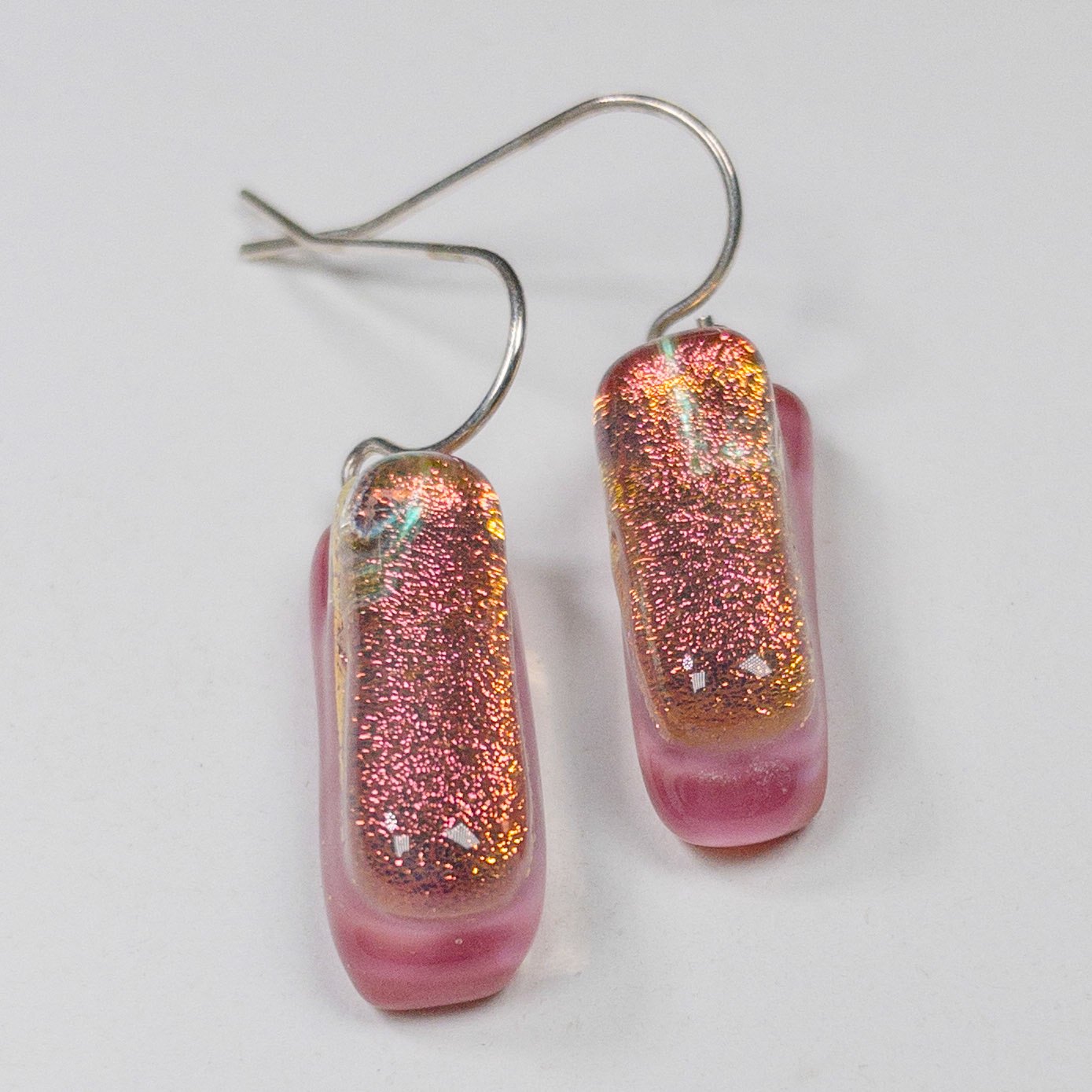 Flamingo rectangle drop earrings.jpg